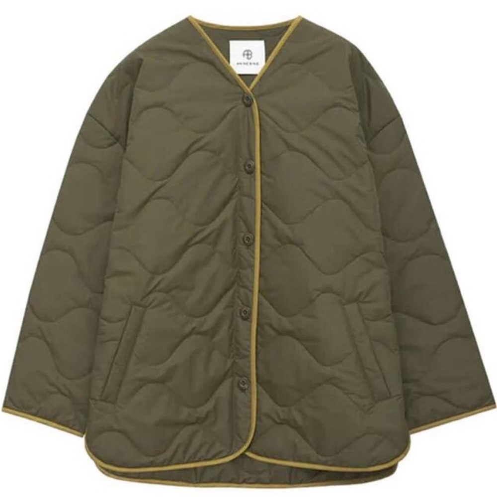 Anine Bing Paddington quilted coat - Picture 3 of 16